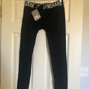 Black Gymshark Fit Leggings - Medium